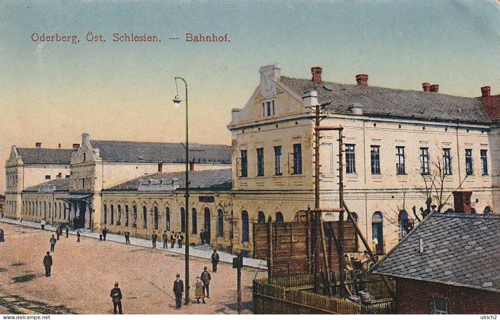 AK Oderberg - Bohumin - Öst. Schlesien - Bahnhof - Feldpost 1917 (65902) - Tschechische Republik