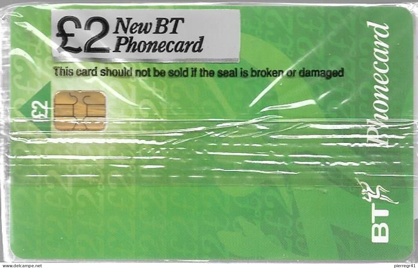 CARTE-PUCE-BT-2£-06/1998-PHONECARD-VERTE-NSB-TBE - BT Phonecard Plus