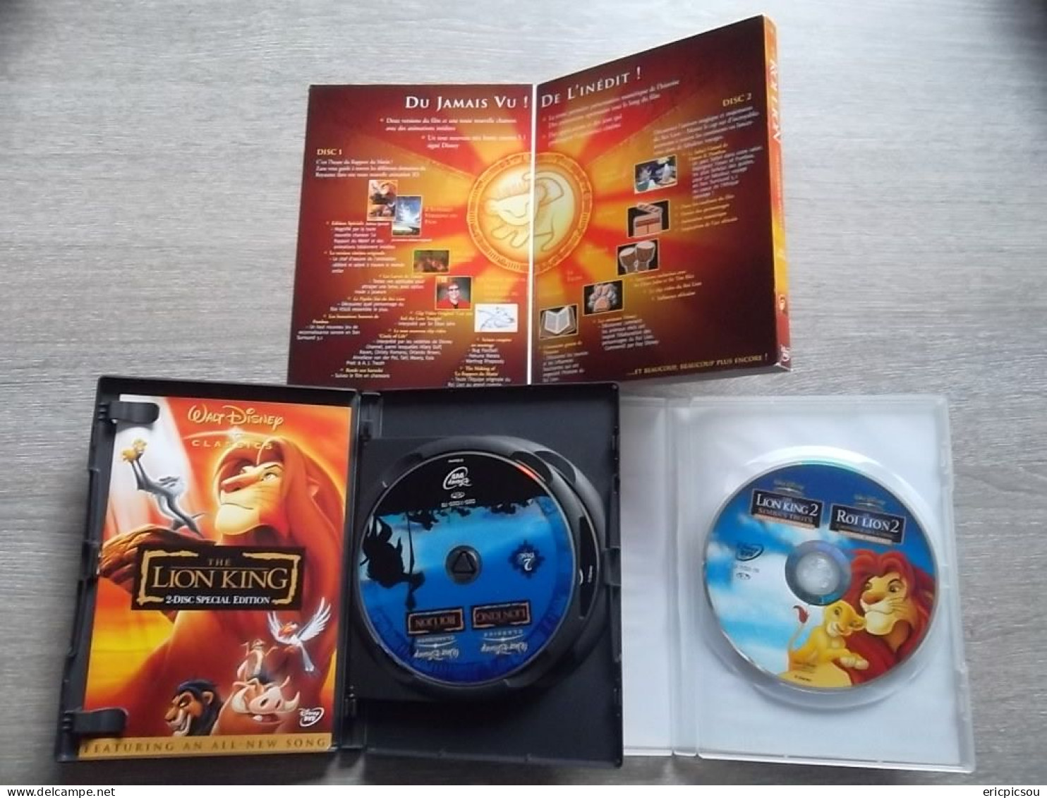 LE ROI LION  1 Et 2 (Disney) 3 DVD ( Edition Spéciale ) - Animatie