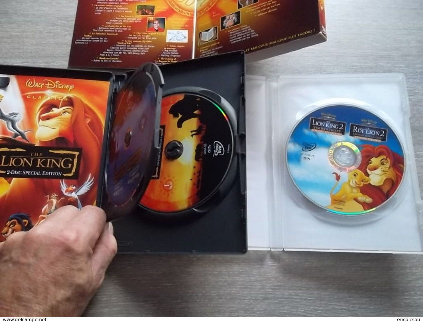 LE ROI LION  1 Et 2 (Disney) 3 DVD ( Edition Spéciale ) - Dibujos Animados