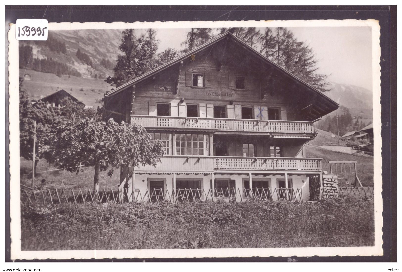 DISTRICT DU PAYS D'ENHAUT - CHATEAU D'OEX - LES CHARMILLES - TB - Château-d'Œx