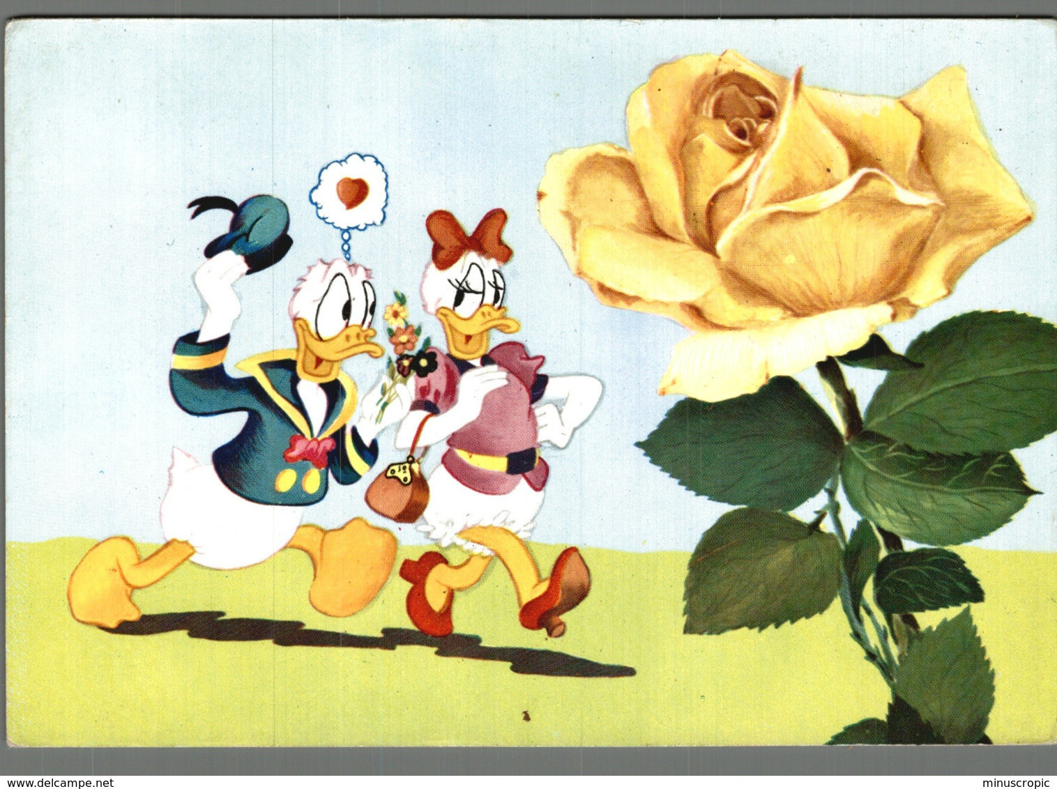 CPM Walt Disney - Donald Duck - Daisy - Autres & Non Classés