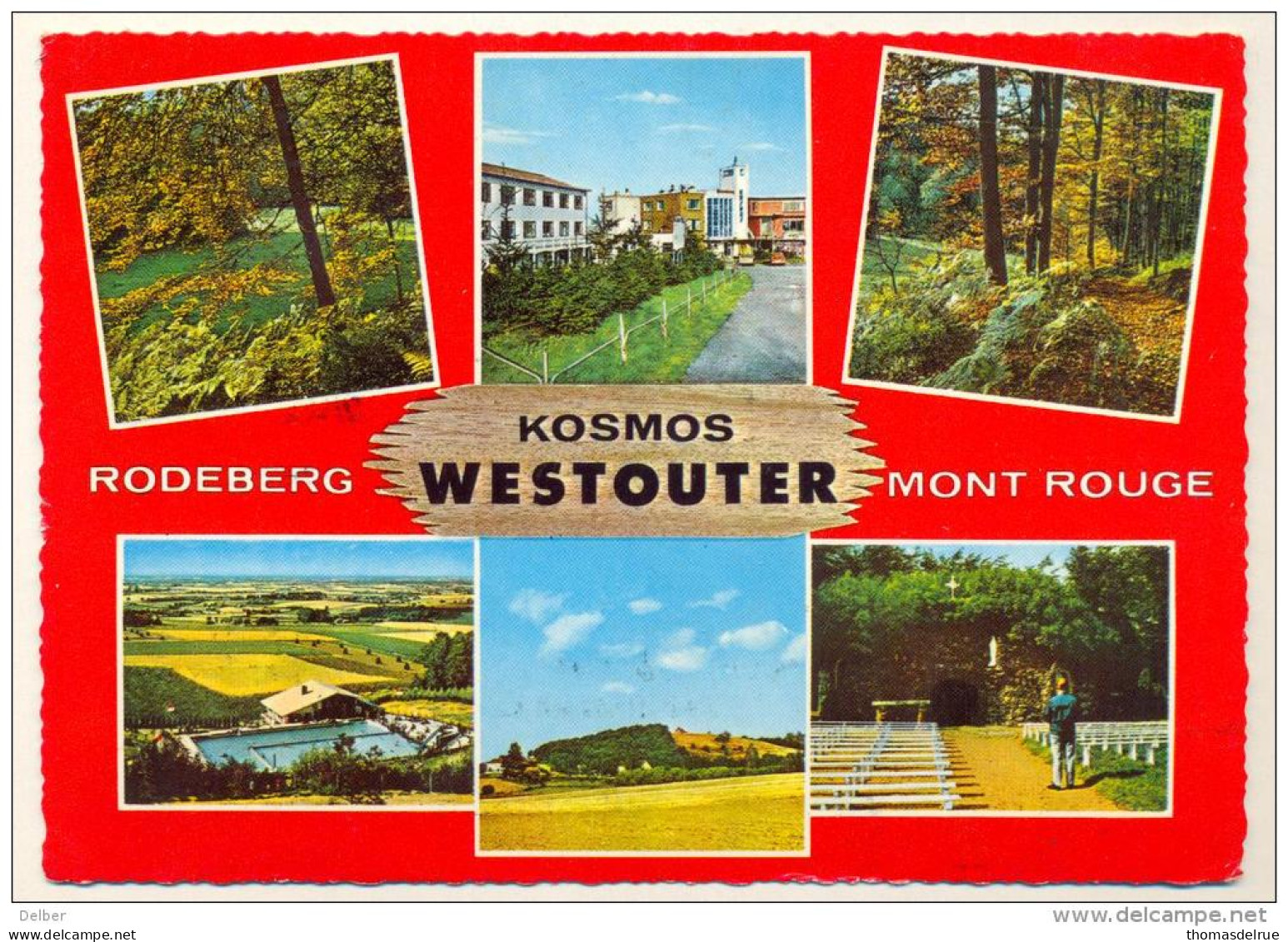 Pk225: KOSMOS-BAD Hotel-Home-RESTAURANT  Rodeberg - Mont Rouge WESTOUTER - Heuvelland