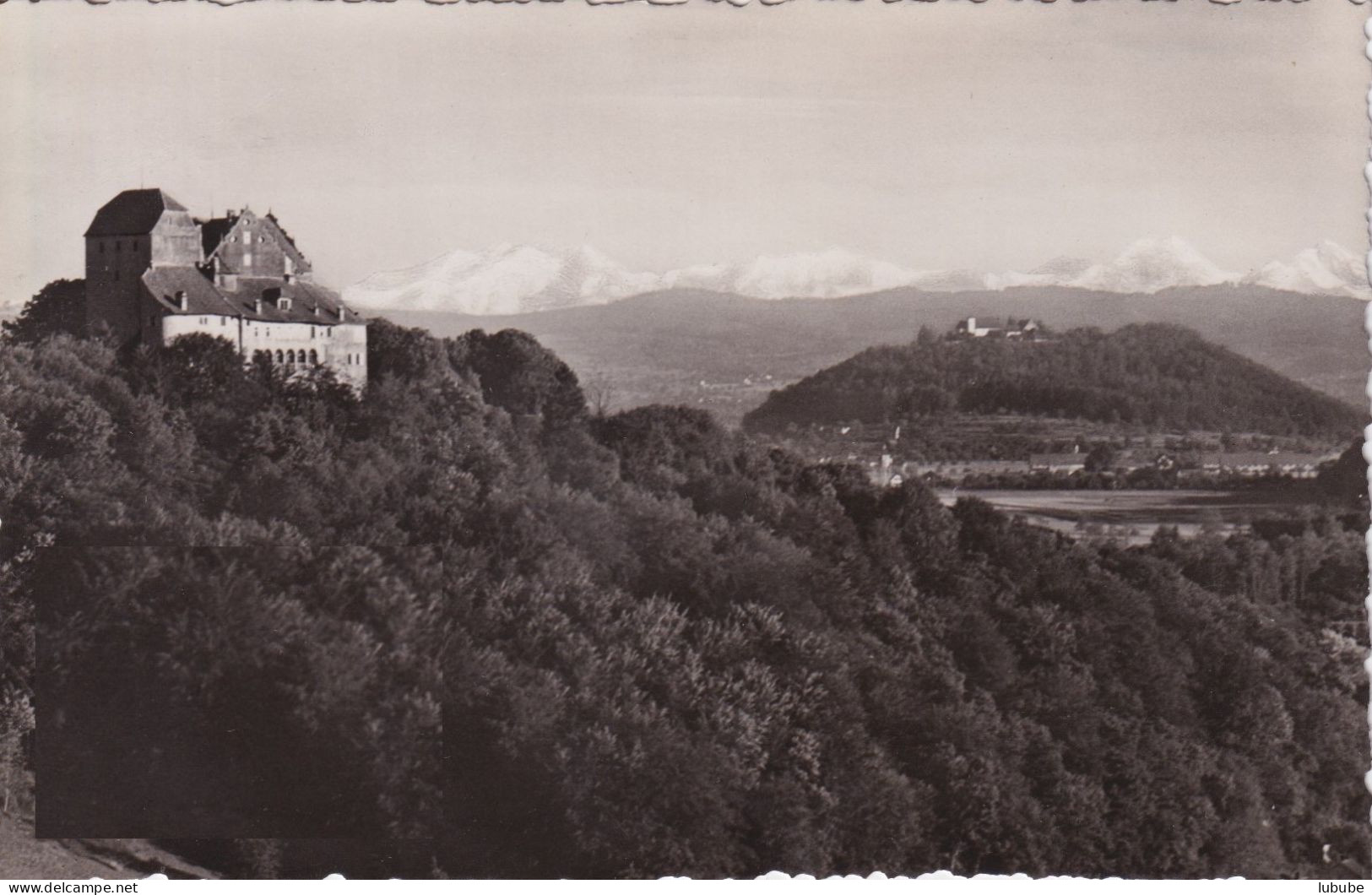 Schloss Wildegg - Blick Gegen Schloss Staufen Und Die Alpen       Ca. 1940 - Wildegg