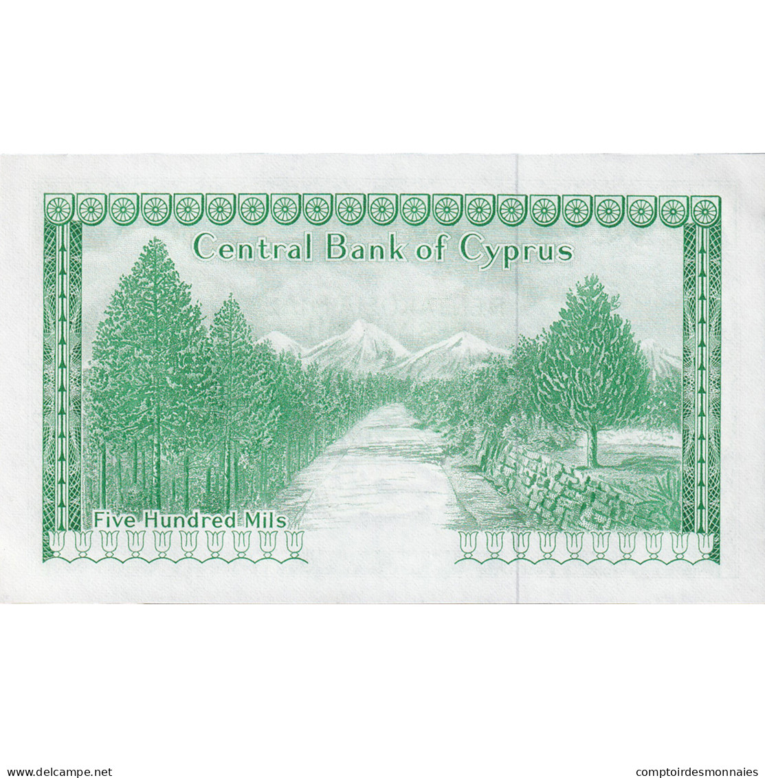 Billet, Chypre, 500 Mils, 1979, 1979-09-01, NEUF - Zypern