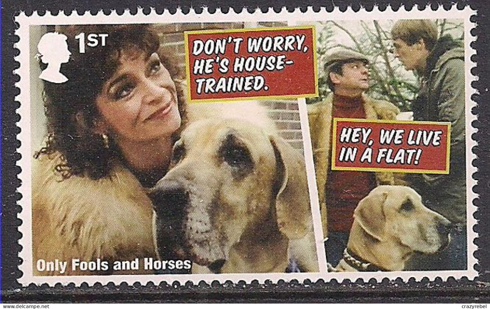 GB 2021 QE2 1st Only Fools & Horses Umm SG 4478 He's House Trained ( 229 ) - Unused Stamps