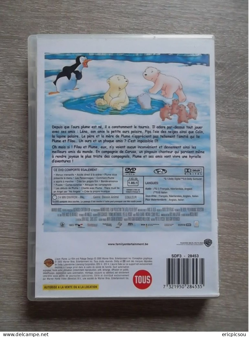 L'OURS PLUME ( Warner Bros ) DVD - Dessin Animé