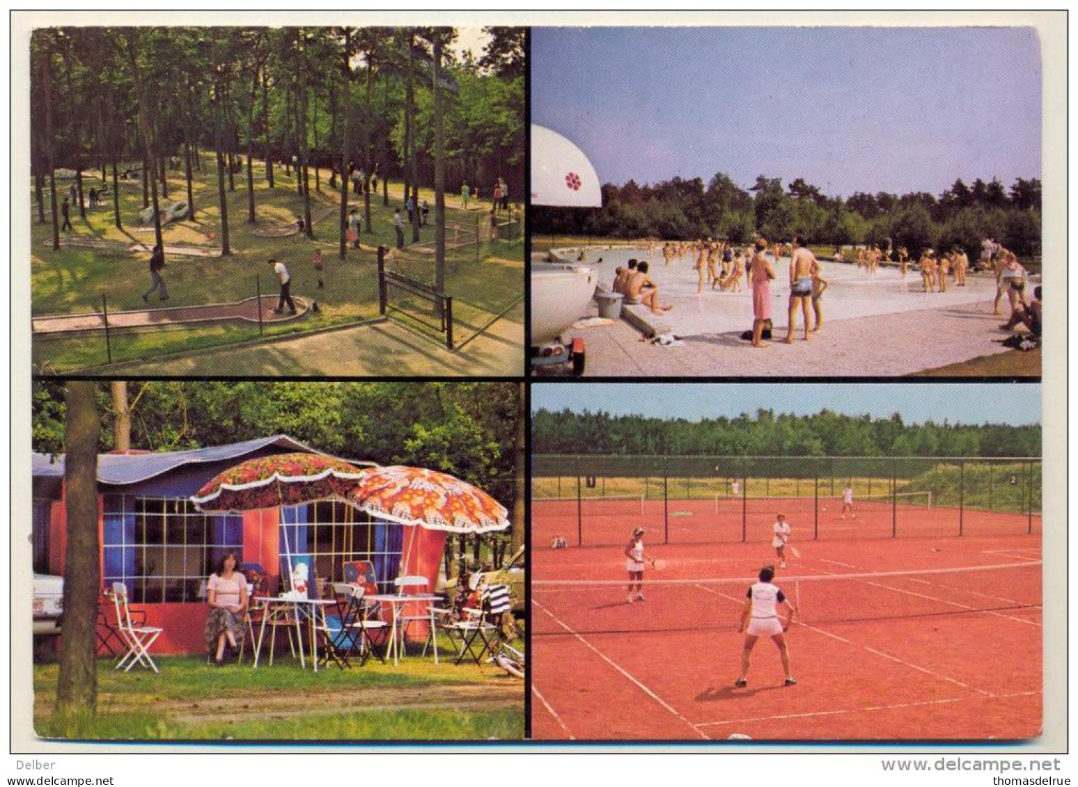 Pk137:Domein Molenheide B-3538 Houthalen-Helchteren ..chaletpark.. Tennis Minigolf ... - Houthalen-Helchteren