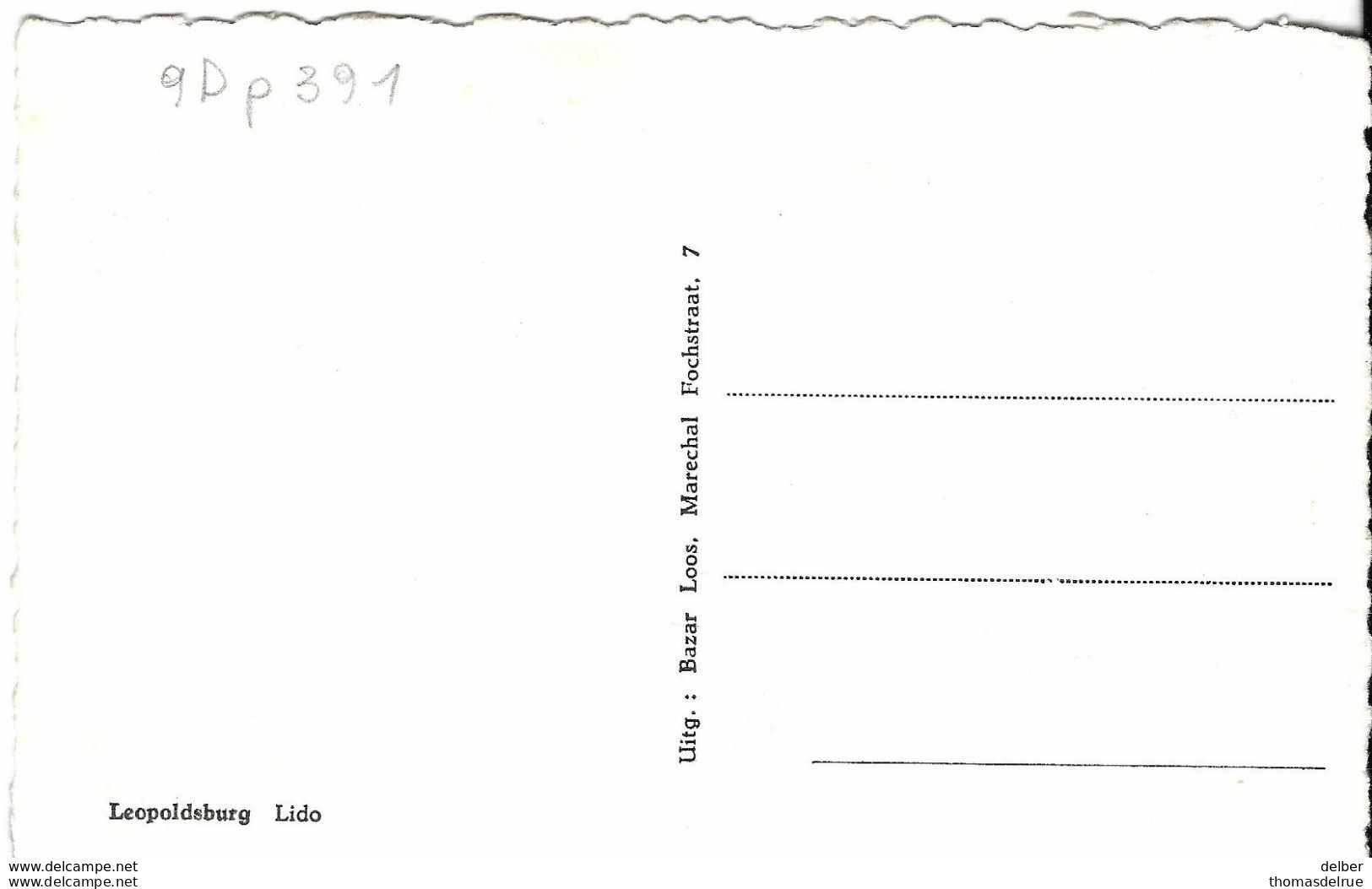 9Dp-391: LEOPOLDSBURG  LIDO - Leopoldsburg