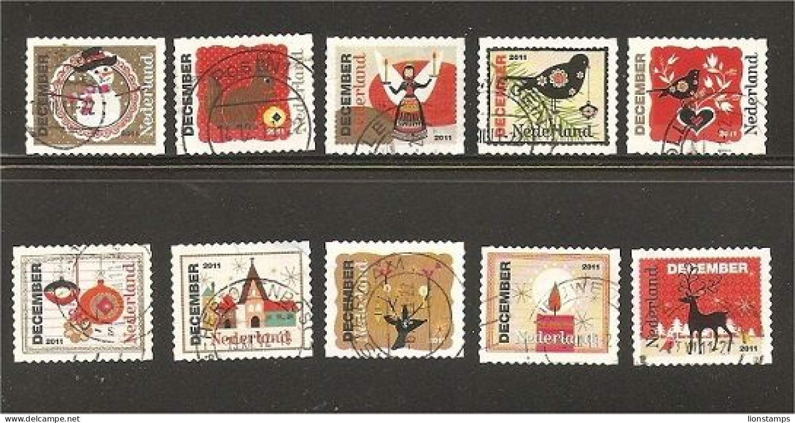 Netherlands - NVPH 2887-2896 - Used Stamps