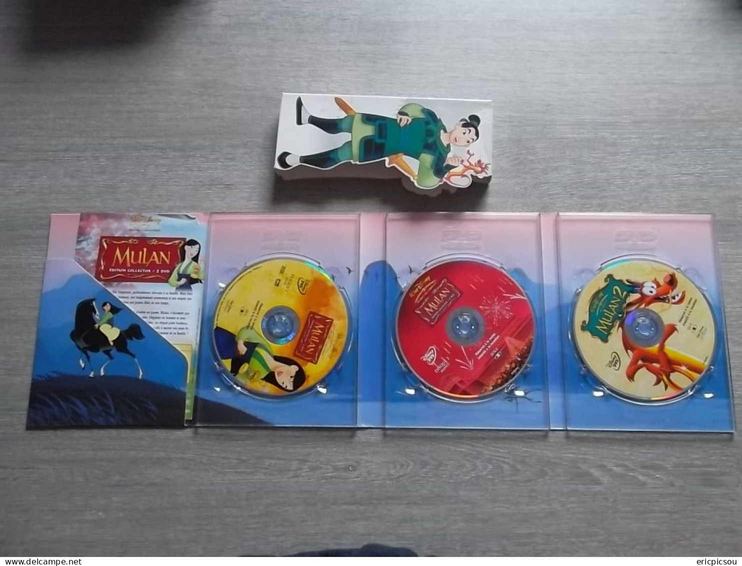 MULAN 1 ET 2 ( Disney ) 3 DVD  ( Editions Collector ) - Cartoni Animati