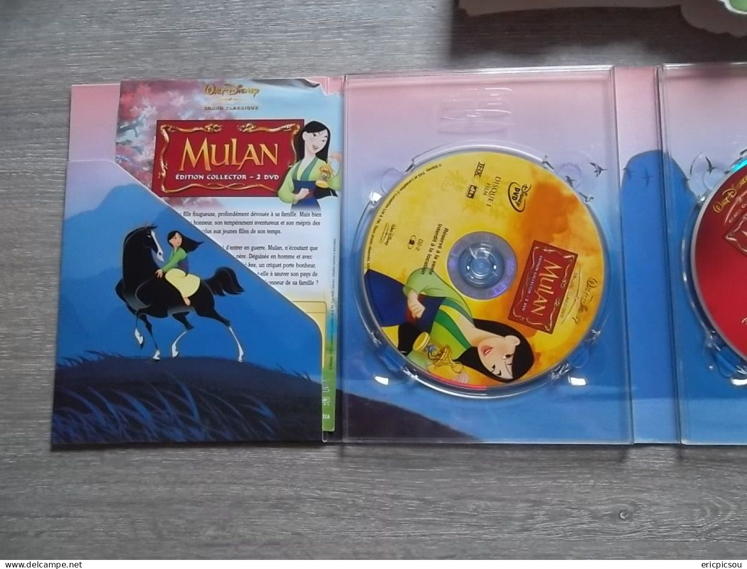 MULAN 1 ET 2 ( Disney ) 3 DVD  ( Editions Collector ) - Dibujos Animados