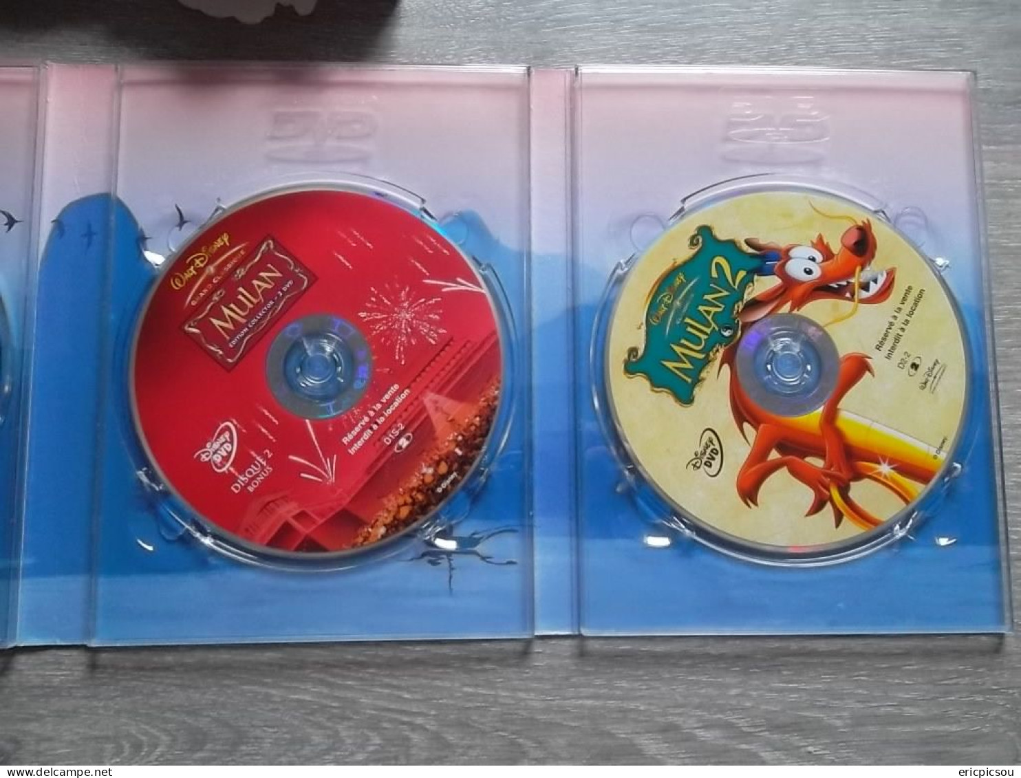 MULAN 1 ET 2 ( Disney ) 3 DVD  ( Editions Collector ) - Dessin Animé