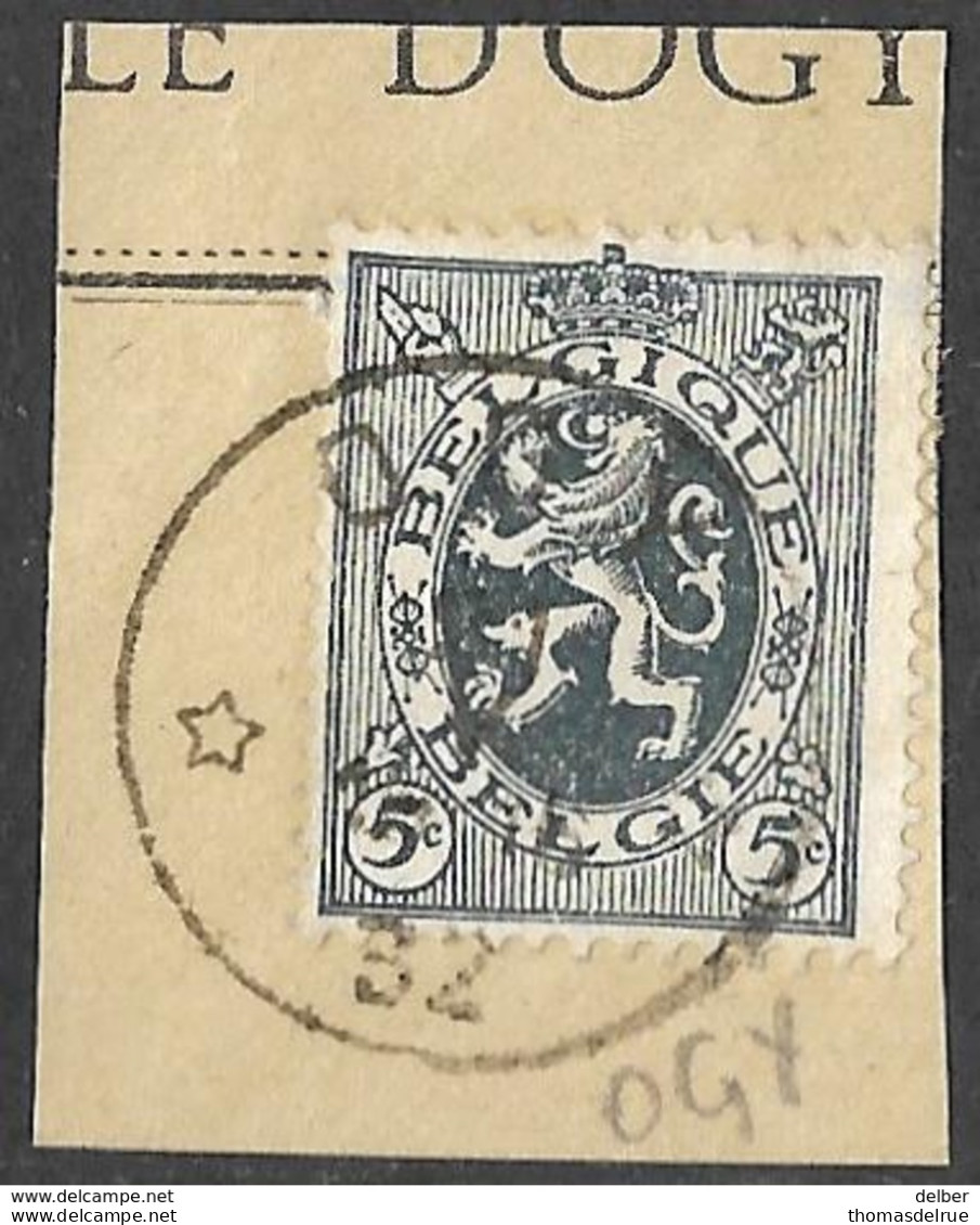 8S-126: N°279: *OGY* : Sterstempel - 1929-1937 Heraldischer Löwe