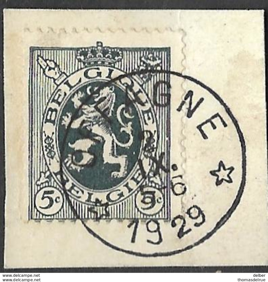 8S-125: N°279: *OFFANE* : Sterstempel - 1929-1937 Heraldieke Leeuw