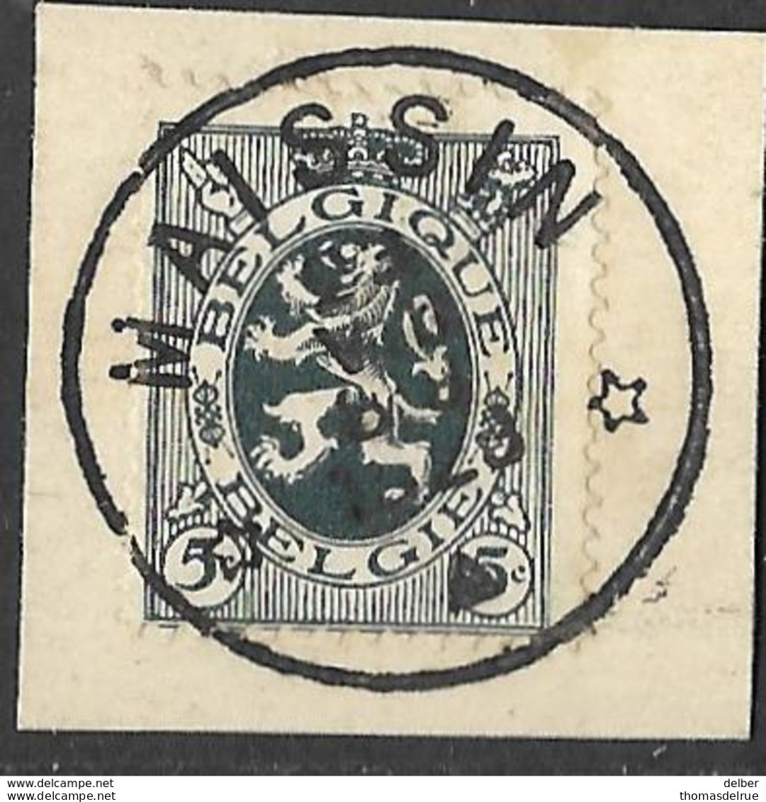 8S-122: N°279: *MAISSIN* : Sterstempel - 1929-1937 Heraldischer Löwe