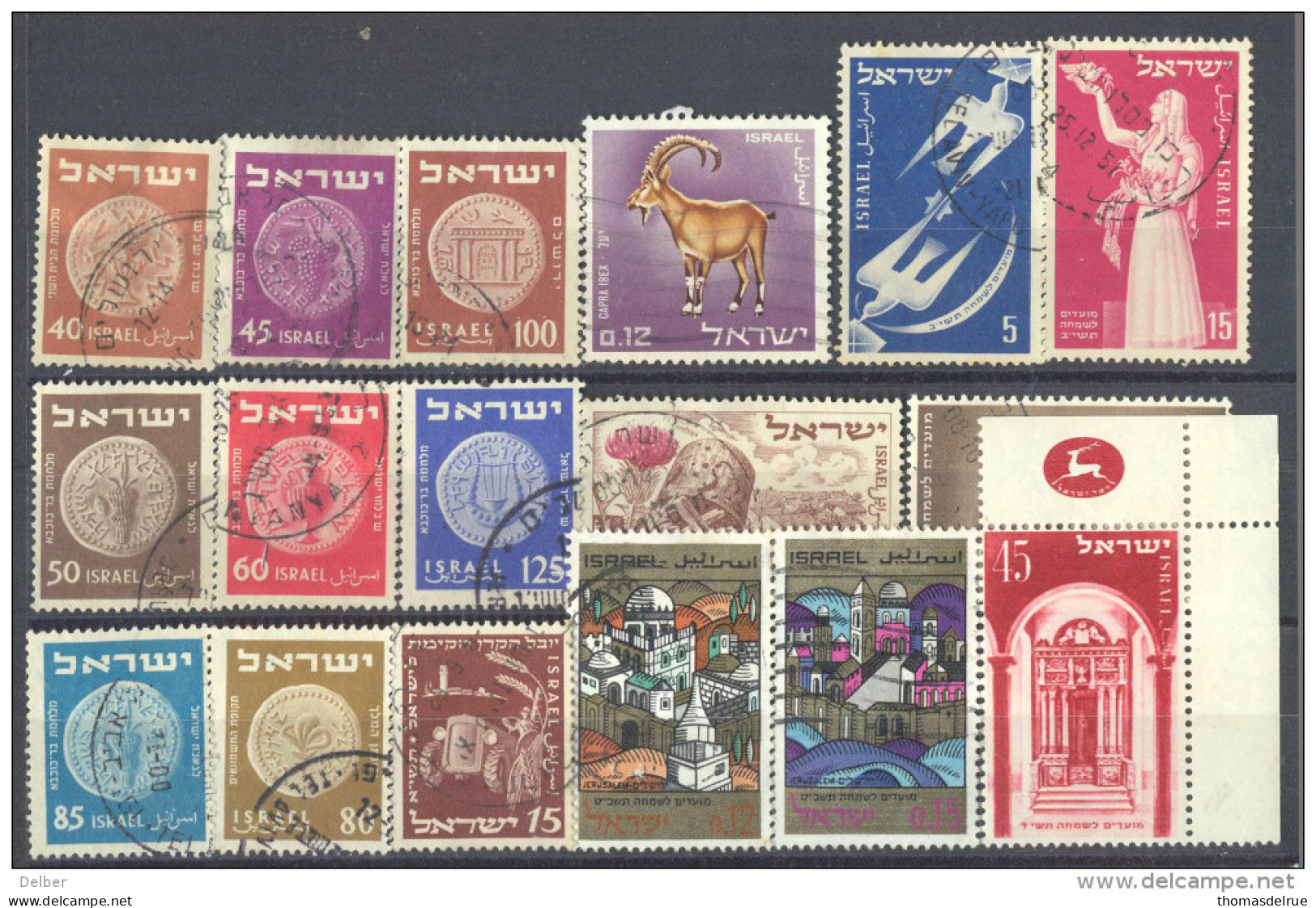 4Zw-465:  Restje Van 16 Zegels.... Om Verder Uit Te Zoeken... - Used Stamps (without Tabs)