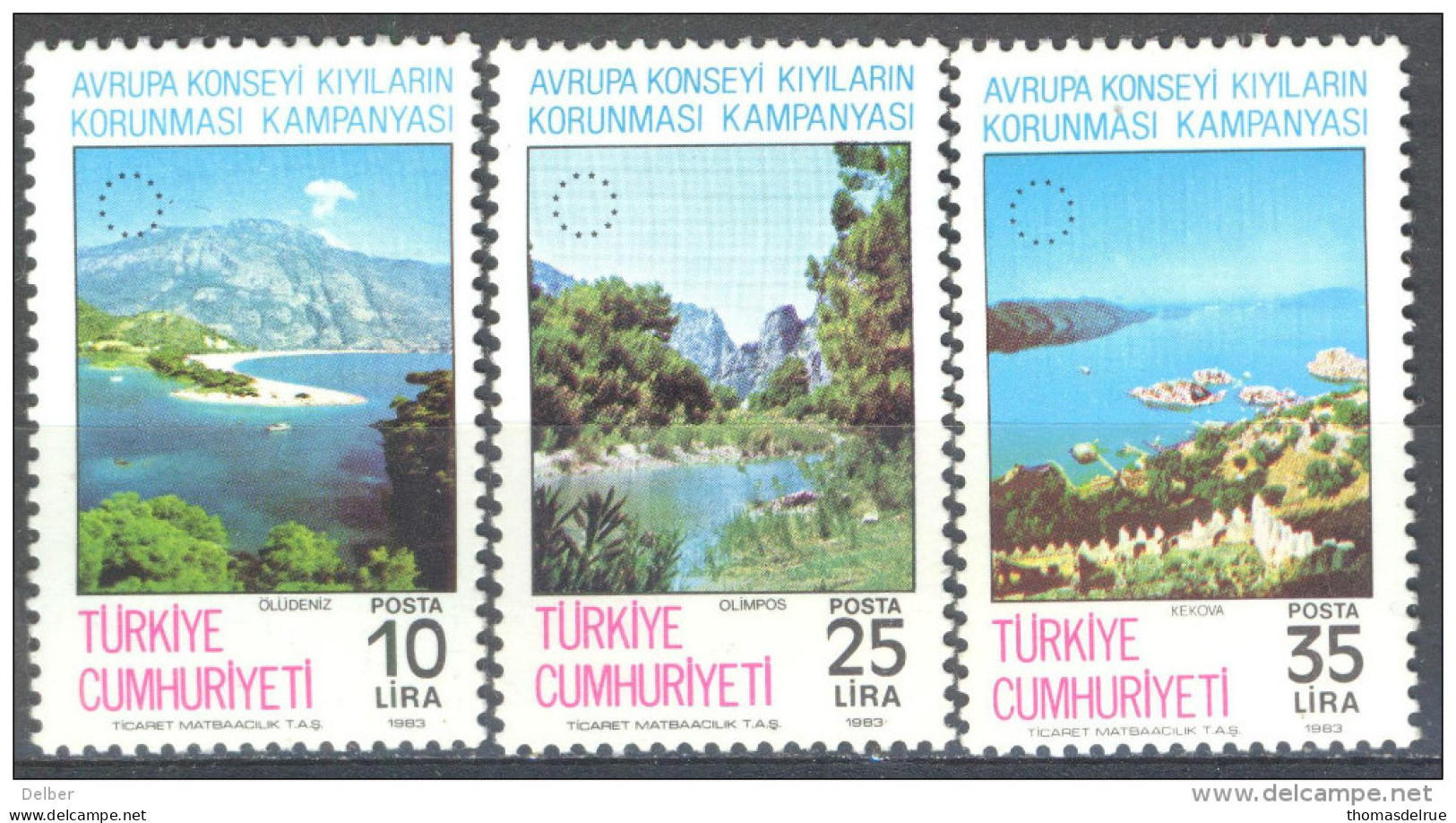 4Jj125. :N°2398/2400 Mint Never Hinged...europa 1983 - Unused Stamps