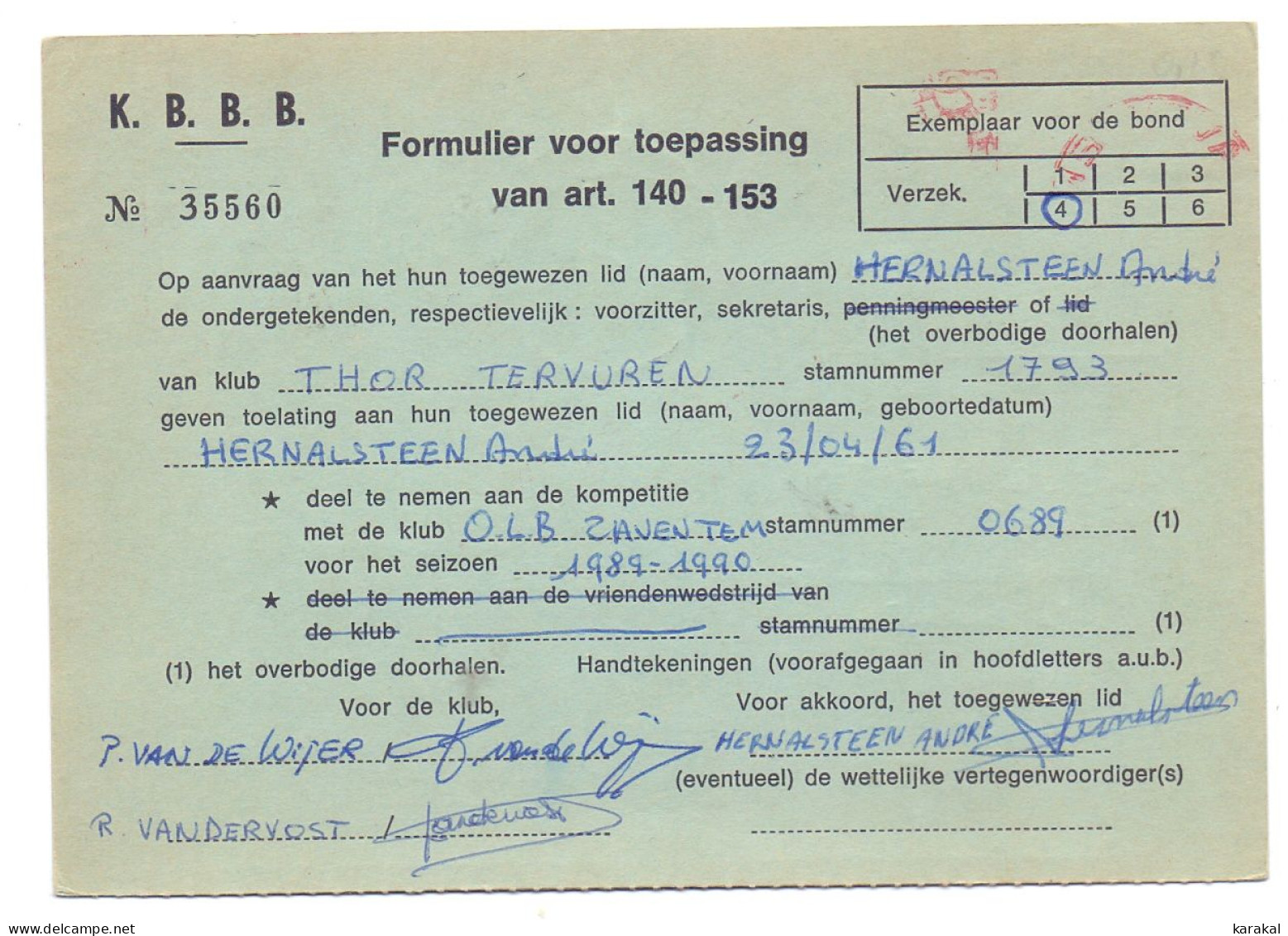 Belgique EMA P2179 Sur Lettre Recommandée KBBB Belgische Basketball Bond Toepassing Zaventem 1989 - 1980-99