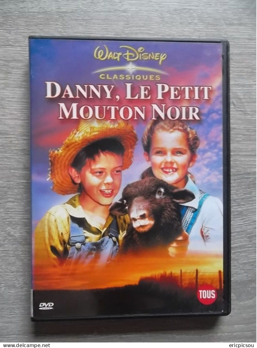 DANNY ,LE PETIT MOUTON NOIR ( Disney ) DVD ( Rare ) - Animation