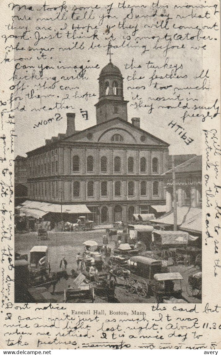 Faneuil Hall, Boston, Massachusetts - Boston