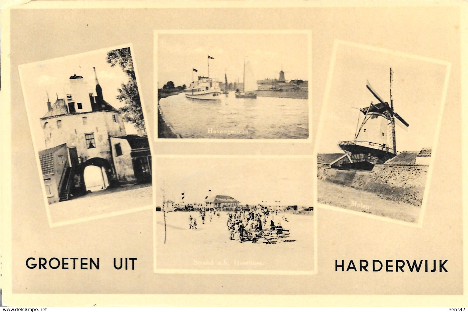 Harderwijk Groeten Uit Harderwijk 1951 - Harderwijk