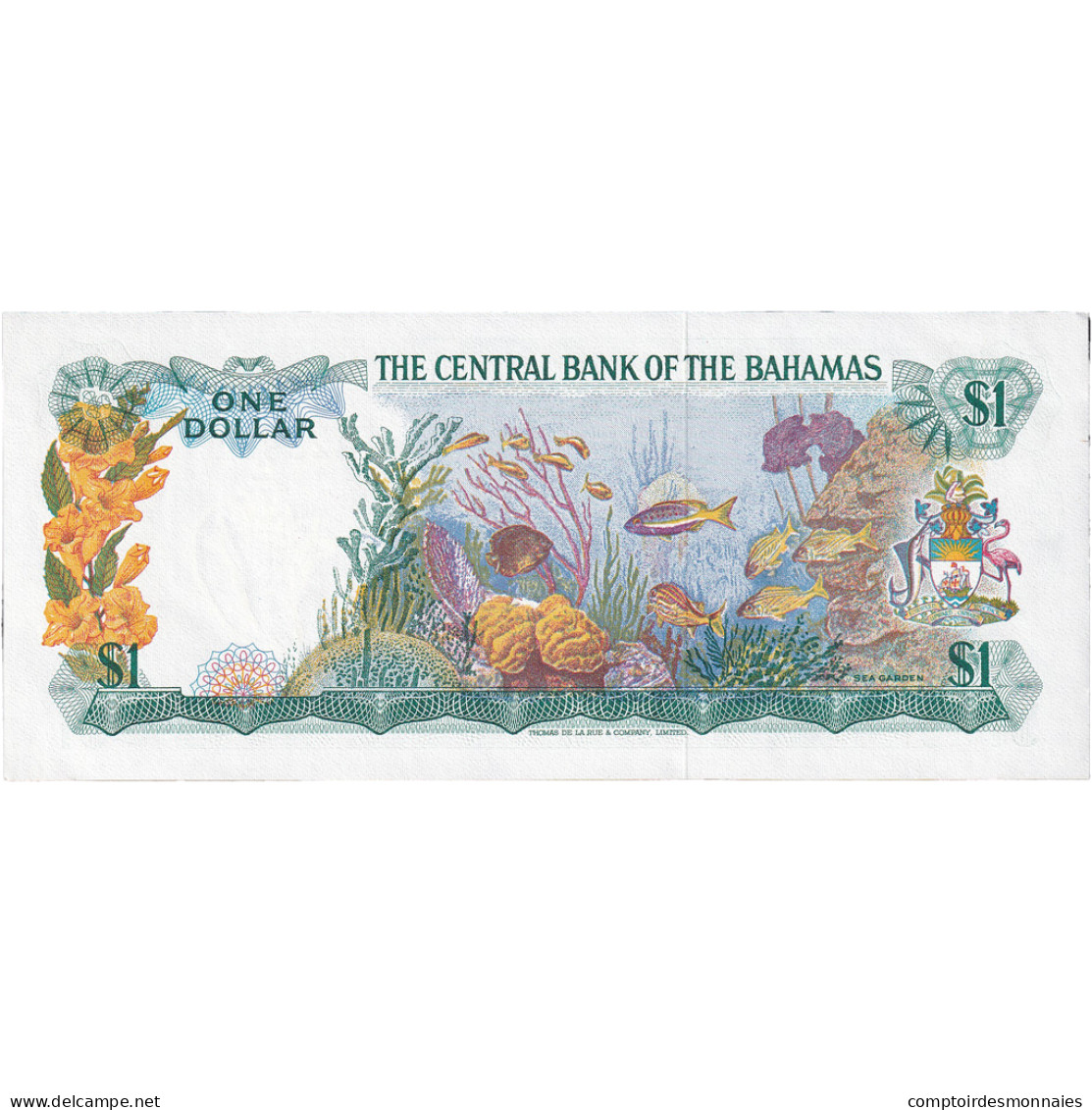 Billet, Bahamas, 1 Dollar, L.1974, KM:35a, NEUF - Bahamas