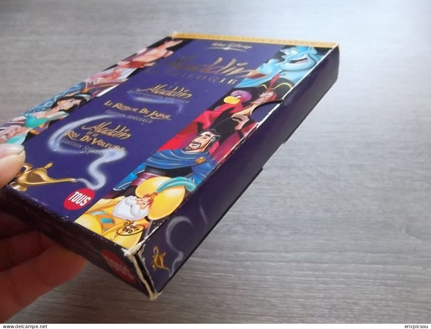 ALADDIN ( LA TRILOGIE ) (Disney ) 4 DVD Coffret Collector