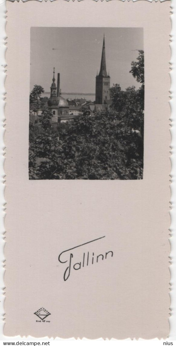 Estonia 1949 Tallinn, Size 12 X 6 Cm - Estonie