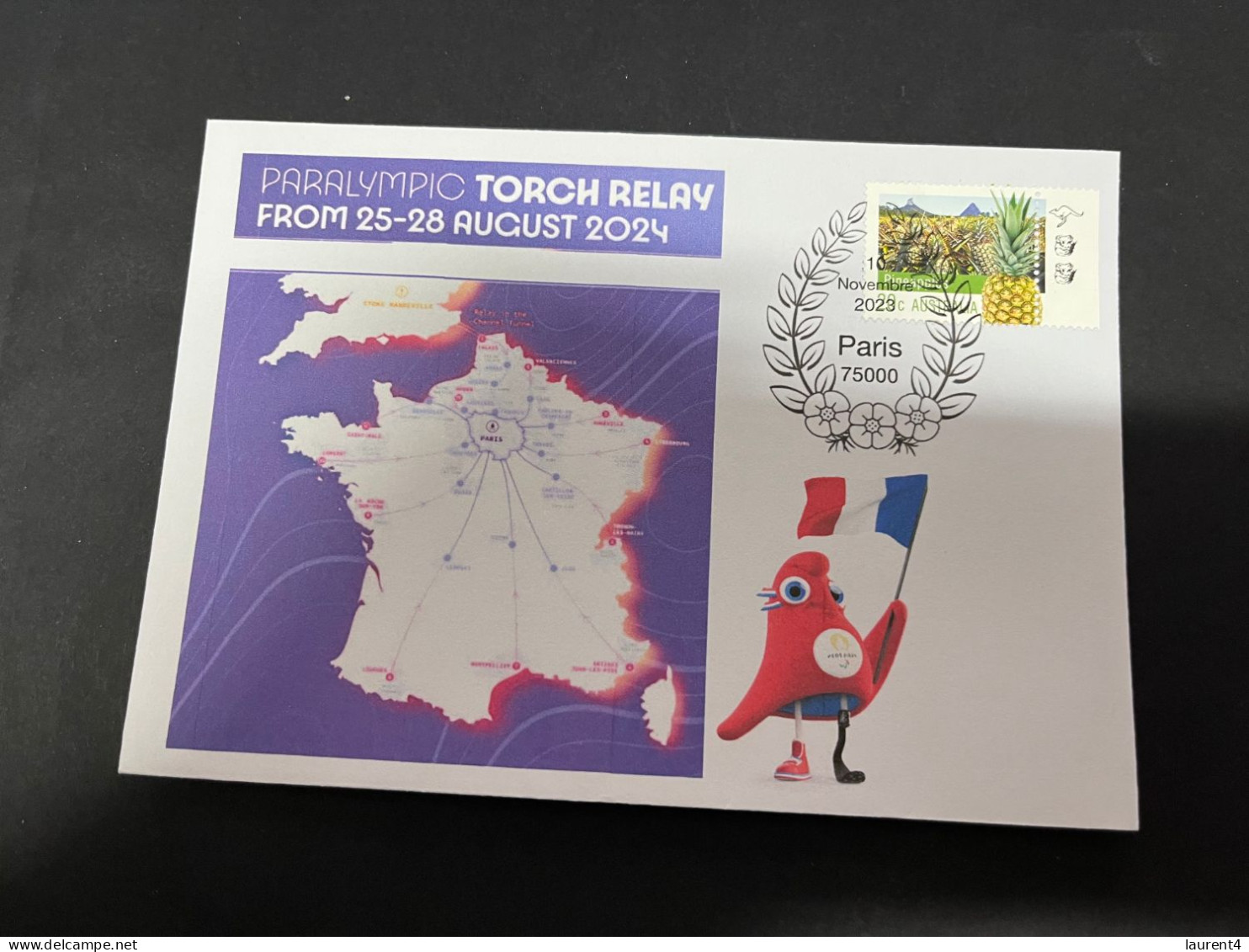 13-11-2023 (2 V 7 A) Paralympic Torch Relay 25 To 28 August 2023 - Itenerary Reveal 10-10-2023 - Summer 2024: Paris