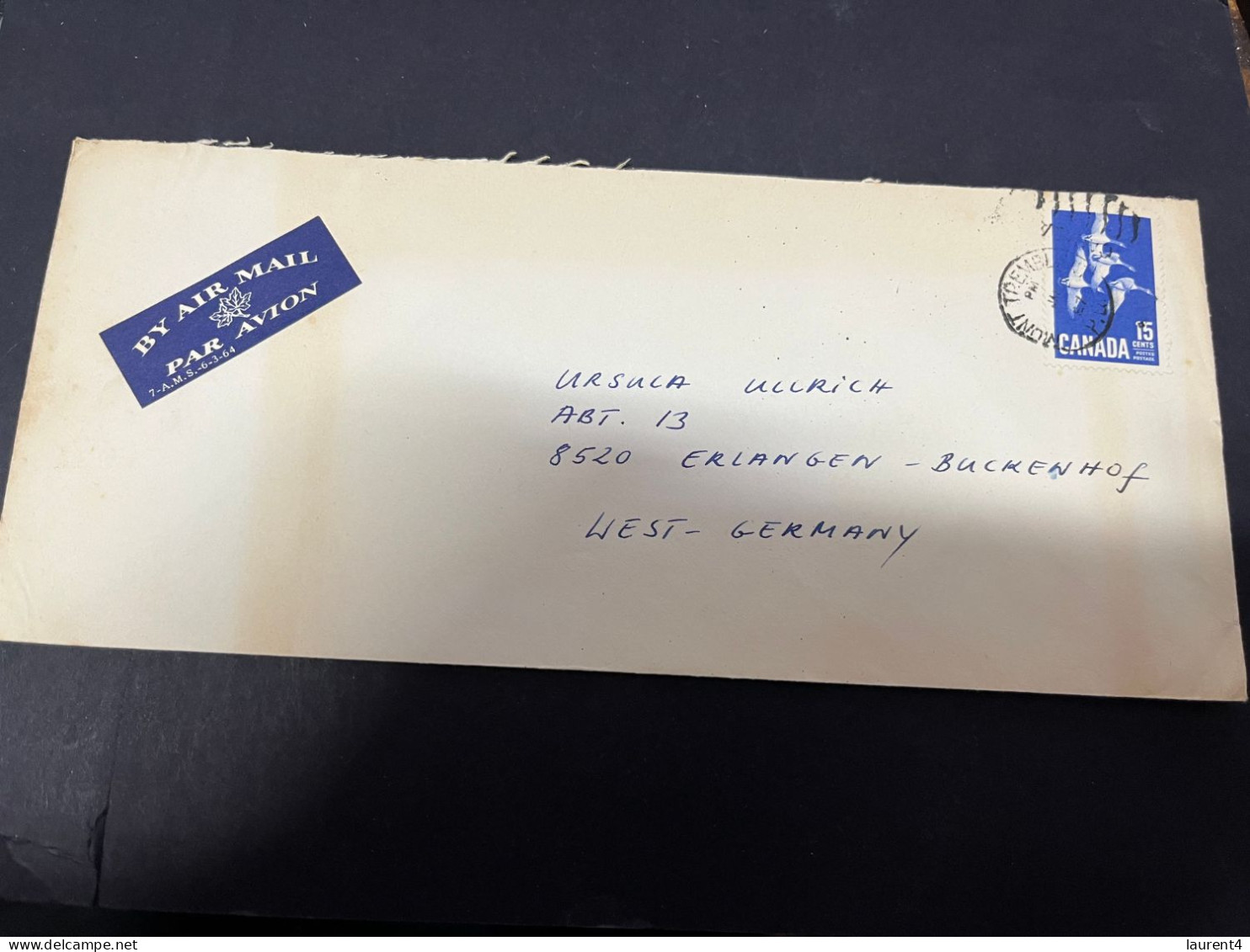 13-11-2023 (2 V 9) 2 Cover / Letter Posted From Canada To West Germany (1960's) - Briefe U. Dokumente