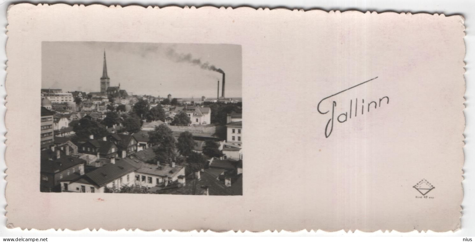 Estonia 1949 Tallinn, Size 12 X 6 Cm - Estonie