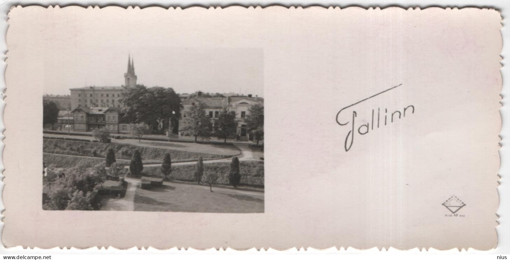 Estonia 1949 Tallinn, Size 12 X 6 Cm - Estonie