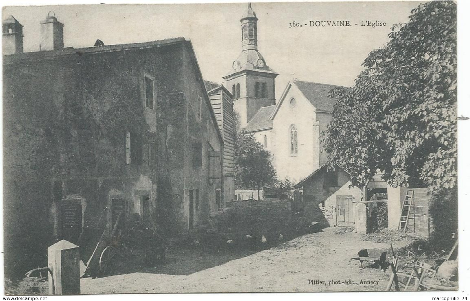 DOUVAINE HAUTE SAVOIE L'EGLISE - Douvaine