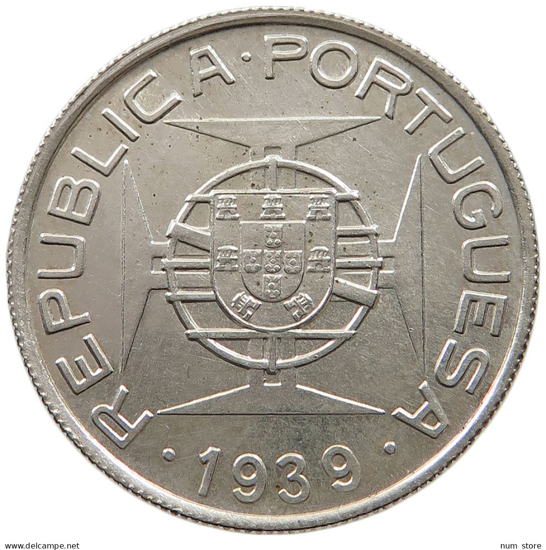 ST. THOMAS AND PRINCE 5 ESCUDOS 1939 PROVA #t065 0661 - Sao Tomé E Principe