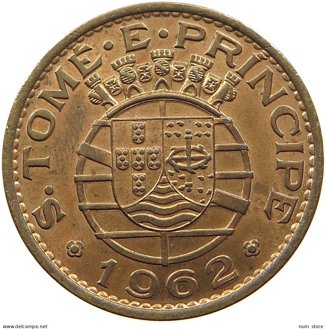 ST. THOMAS AND PRINCE ESCUDO 1962 PROVA #t065 0689 - Sao Tome Et Principe