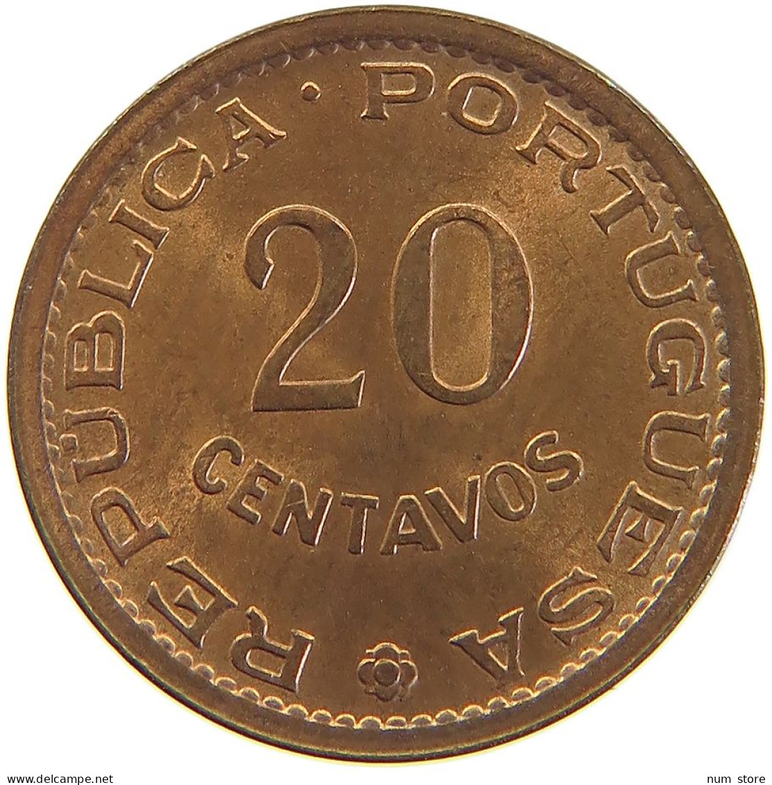ST. THOMAS AND PRINCE 20 CENTAVOS 1971  #c041 0577 - São Tomé Und Príncipe