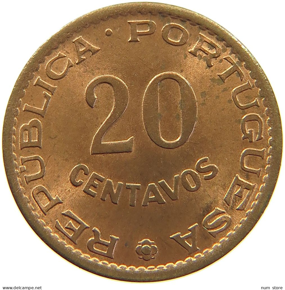 ST. THOMAS AND PRINCE 20 CENTAVOS 1962  #c065 0227 - São Tomé Und Príncipe