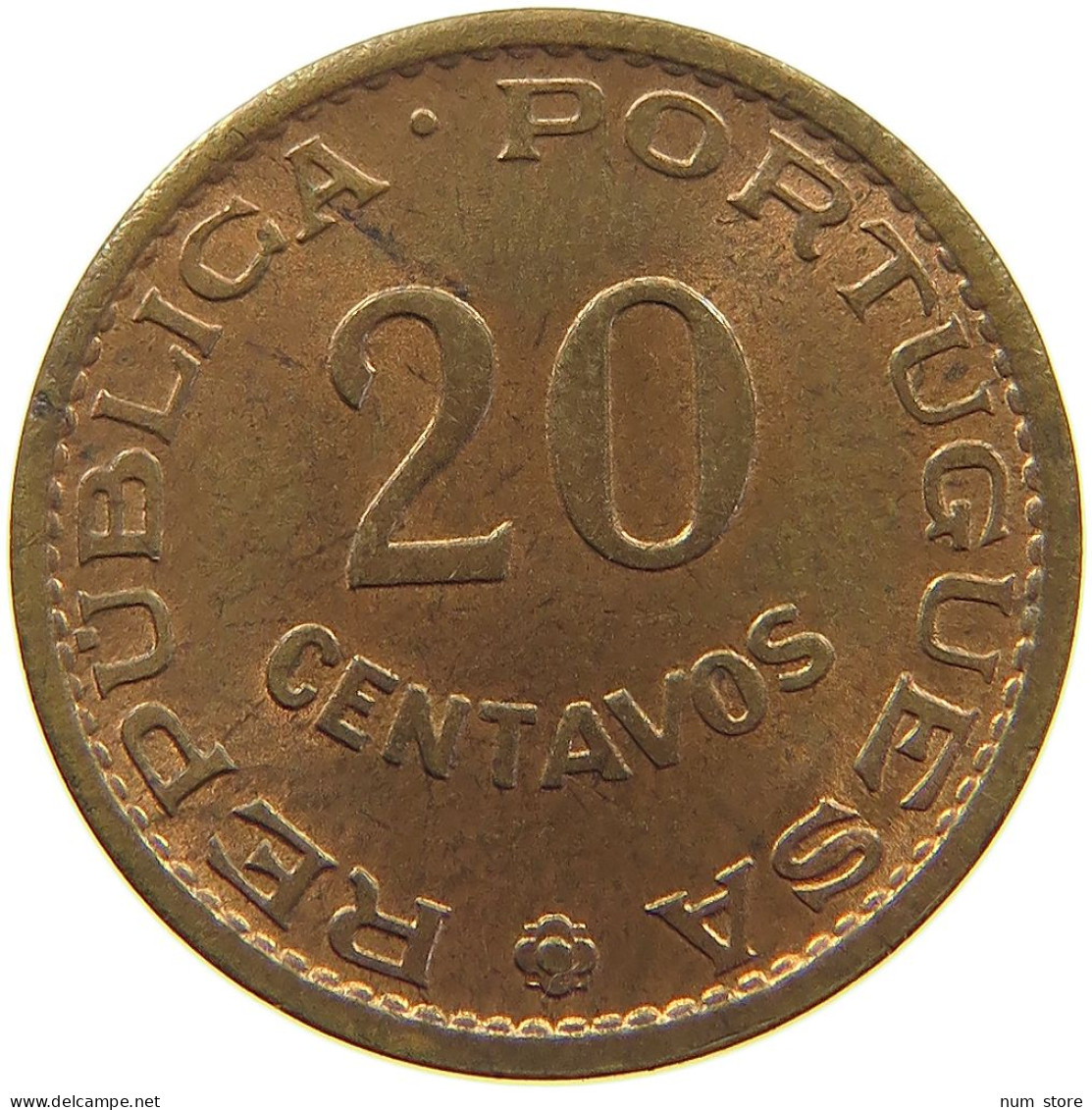 ST. THOMAS AND PRINCE 20 CENTAVOS 1962  #c065 0201 - Santo Tomé Y Príncipe