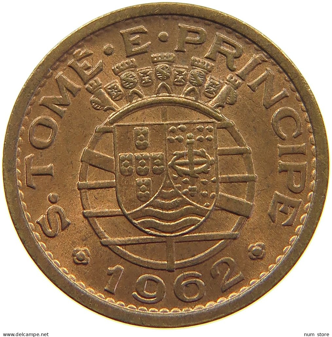 ST. THOMAS AND PRINCE 20 CENTAVOS 1962  #c065 0231 - São Tomé Und Príncipe