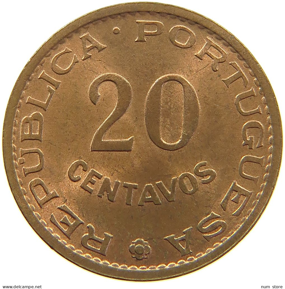 ST. THOMAS AND PRINCE 20 CENTAVOS 1962  #c065 0217 - São Tomé Und Príncipe