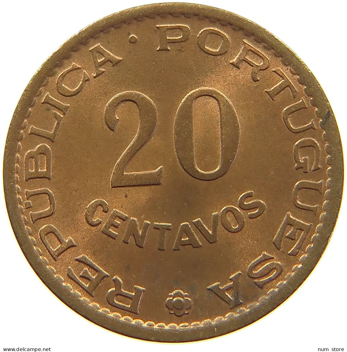 ST. THOMAS AND PRINCE 20 CENTAVOS 1962  #c065 0205 - Santo Tomé Y Príncipe