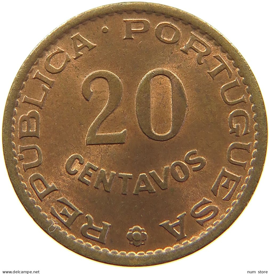 ST. THOMAS AND PRINCE 20 CENTAVOS 1962  #c065 0207 - São Tomé Und Príncipe