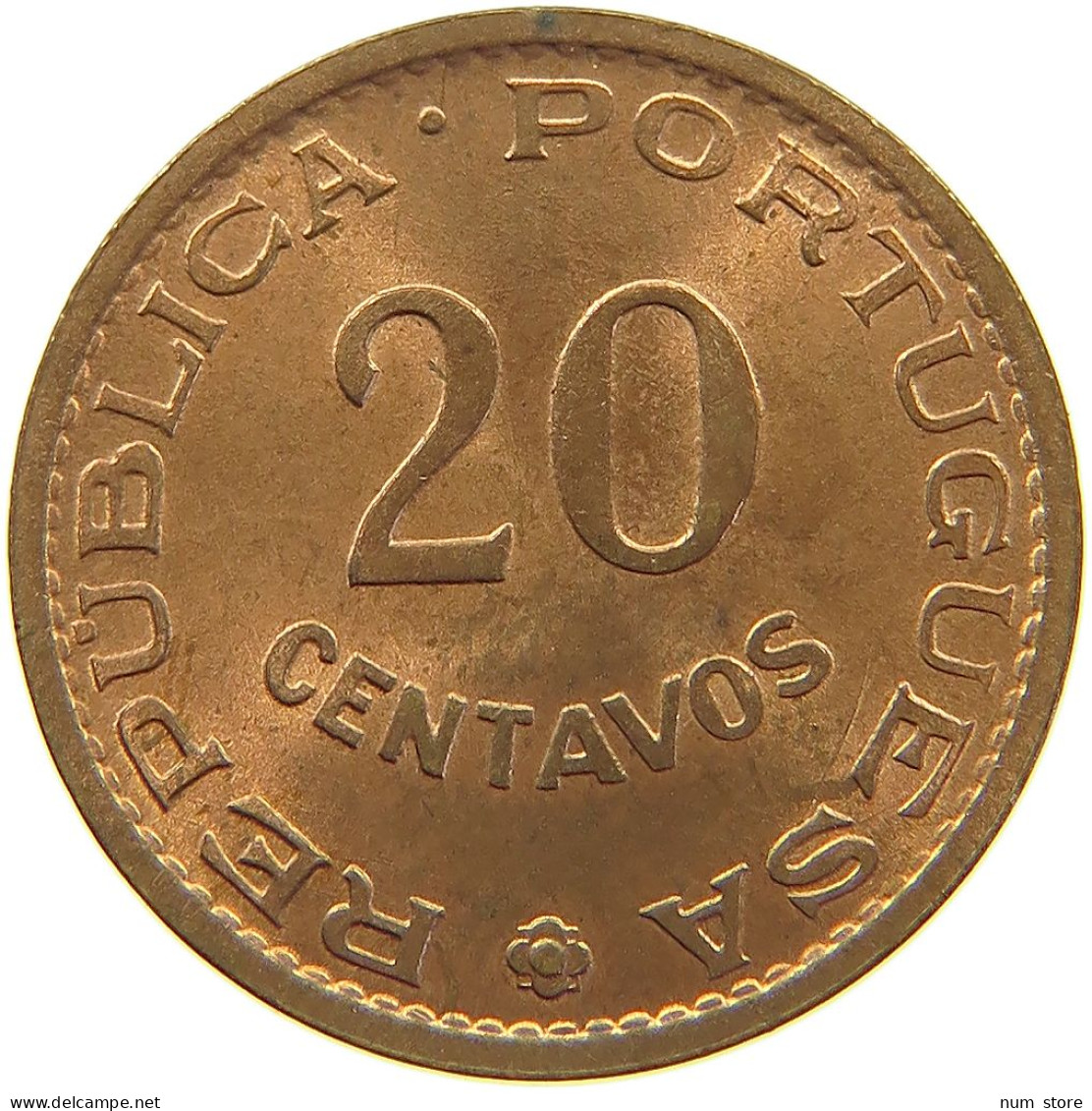 ST. THOMAS AND PRINCE 20 CENTAVOS 1962  #c065 0221 - São Tomé Und Príncipe