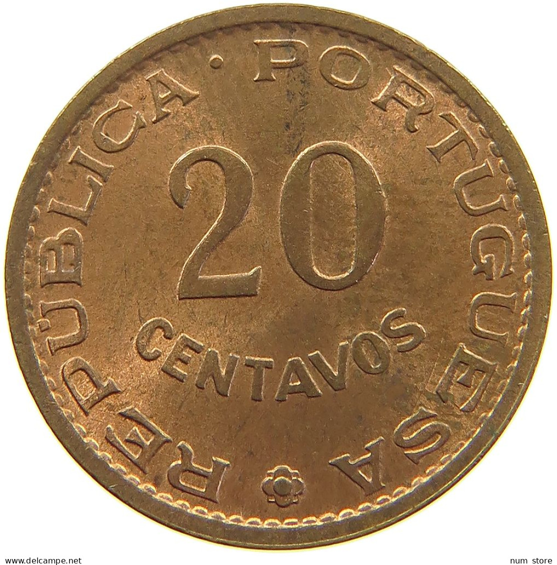 ST. THOMAS AND PRINCE 20 CENTAVOS 1962  #c065 0213 - Sao Tome And Principe