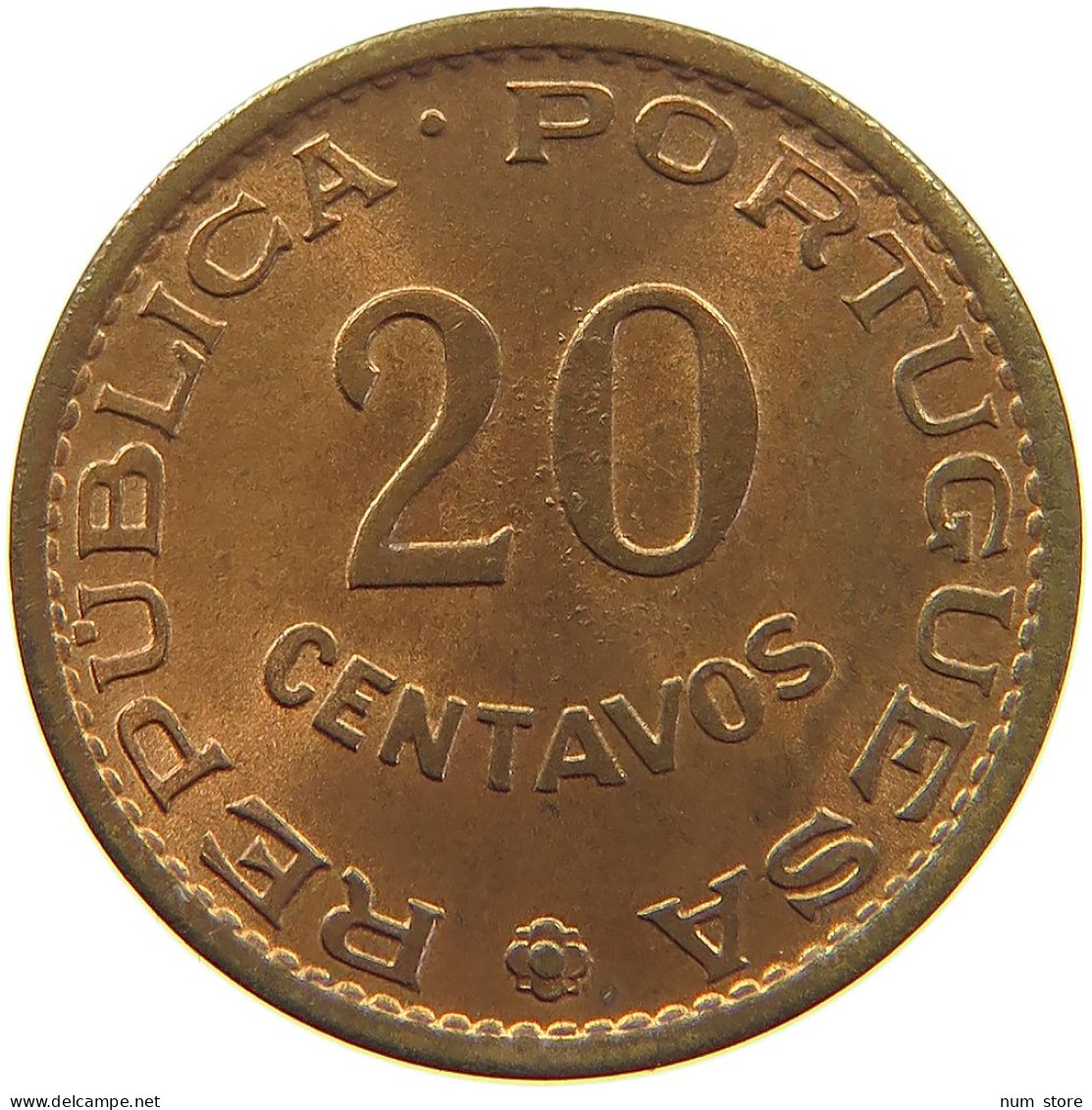 ST. THOMAS AND PRINCE 20 CENTAVOS 1962  #c065 0215 - Sao Tome And Principe