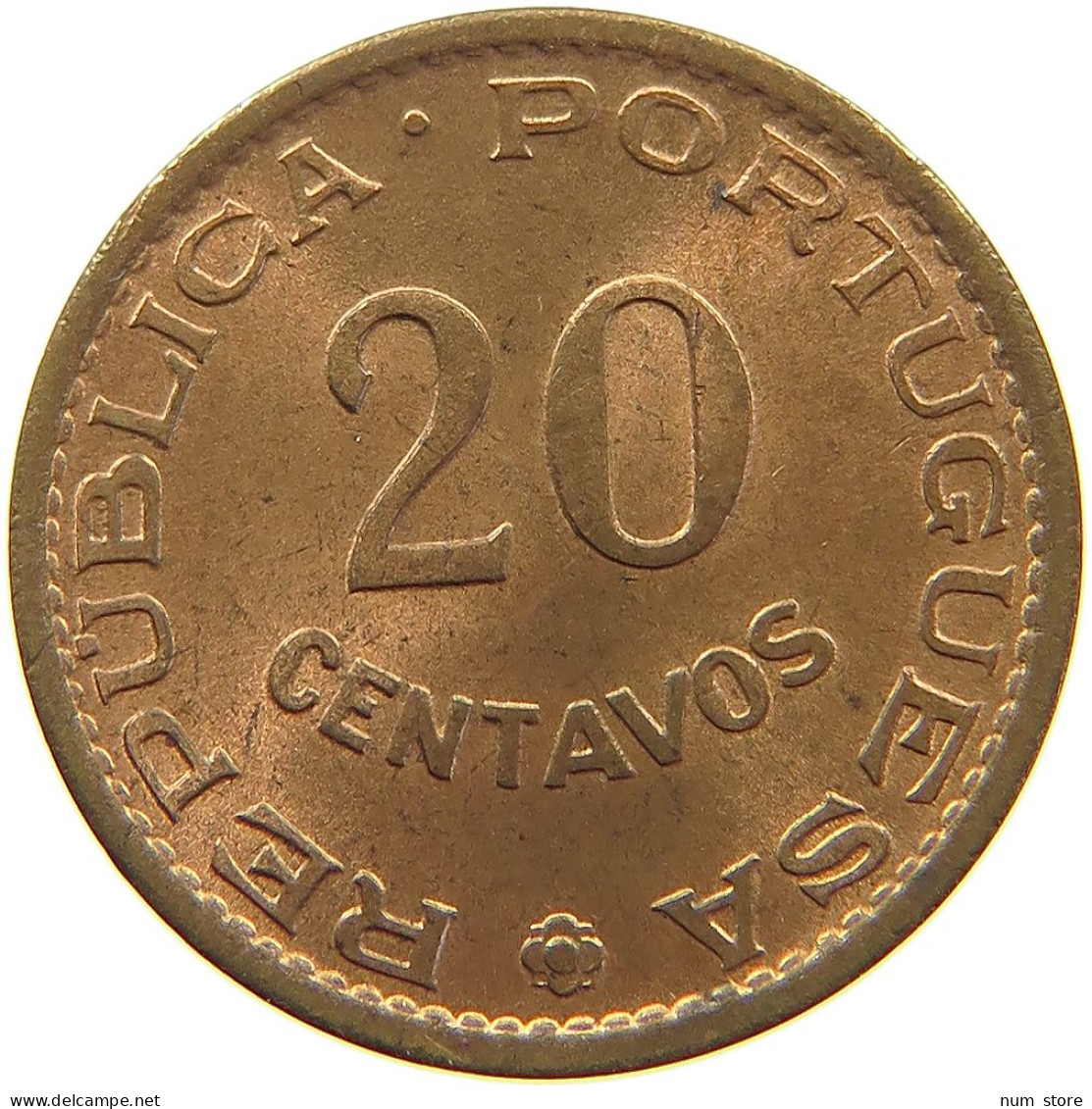 ST. THOMAS AND PRINCE 20 CENTAVOS 1962  #c065 0203 - São Tomé Und Príncipe