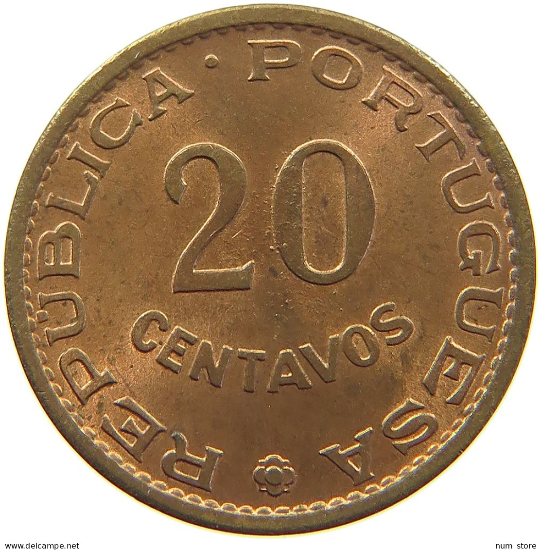 ST. THOMAS AND PRINCE 20 CENTAVOS 1962  #c065 0193 - São Tomé Und Príncipe