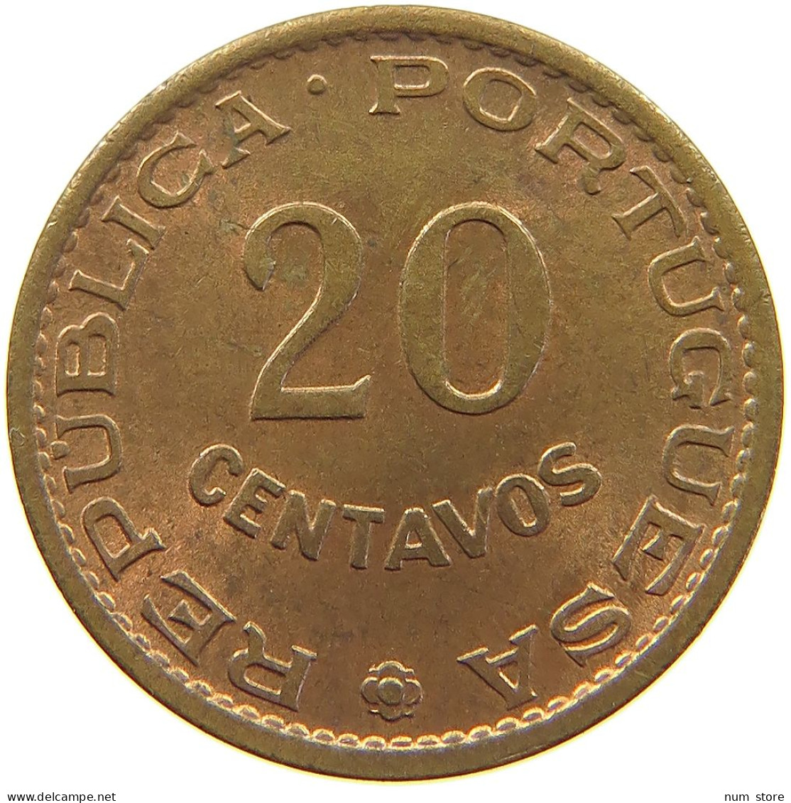 ST. THOMAS AND PRINCE 20 CENTAVOS 1962  #c065 0189 - Sao Tome And Principe