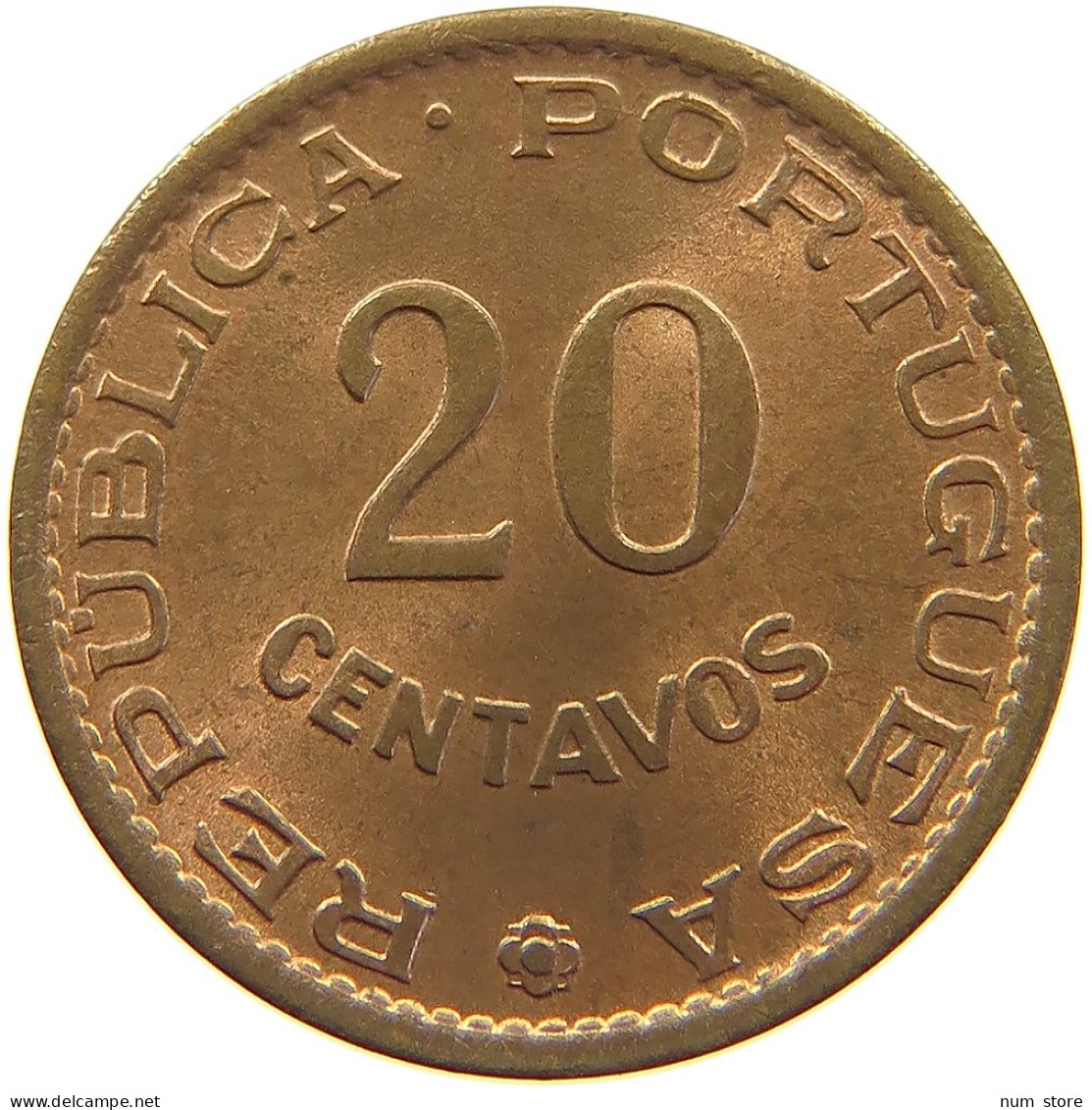 ST. THOMAS AND PRINCE 20 CENTAVOS 1962  #c065 0191 - São Tomé Und Príncipe